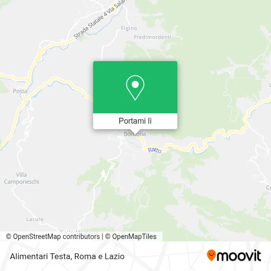Mappa Alimentari Testa