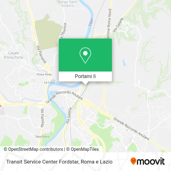 Mappa Transit Service Center Fordstar
