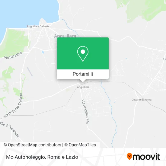 Mappa Mc-Autonoleggio