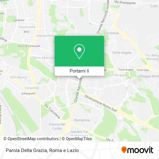 Mappa Parola Della Grazia