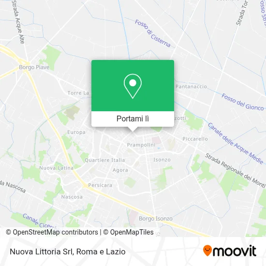 Mappa Nuova Littoria Srl