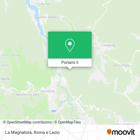 Mappa La Magnatora