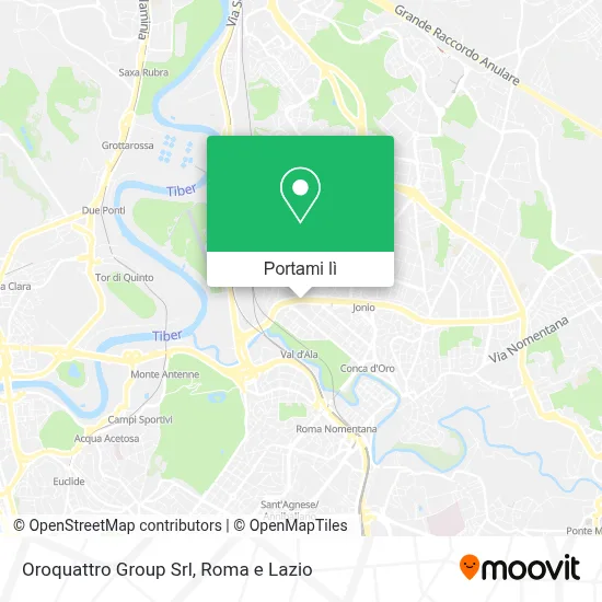 Mappa Oroquattro Group Srl
