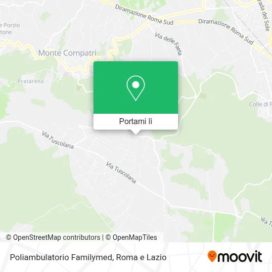 Mappa Poliambulatorio Familymed