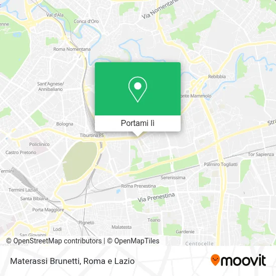 Mappa Materassi Brunetti
