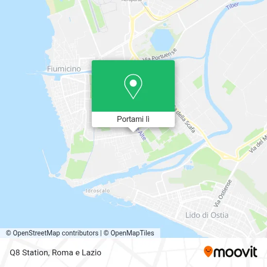Mappa Q8 Station