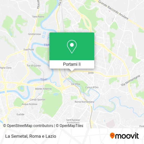 Mappa La Semetal