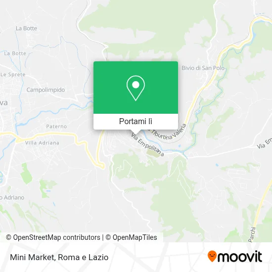 Mappa Mini Market