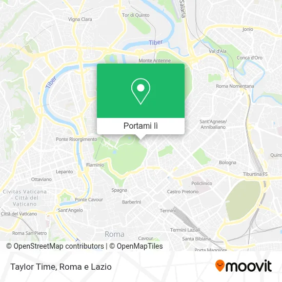 Mappa Taylor Time