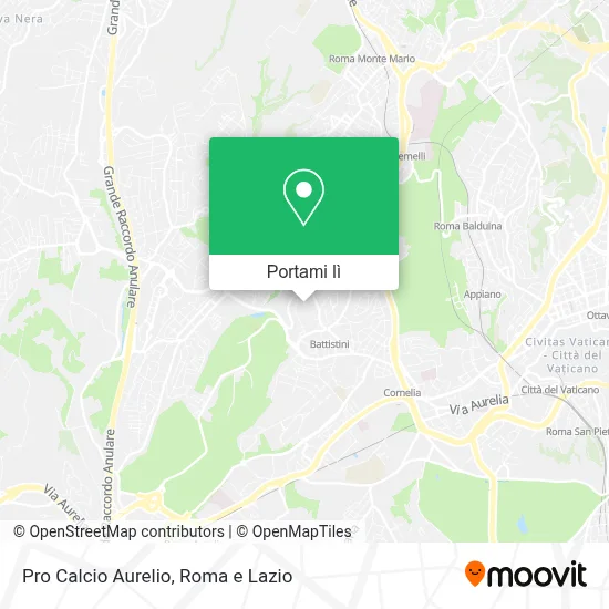 Mappa Pro Calcio Aurelio