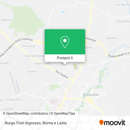 Mappa Rurgo Fiori Ingrosso