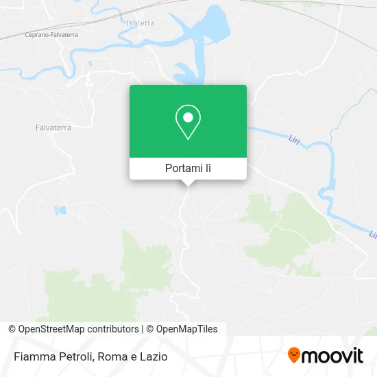 Mappa Fiamma Petroli