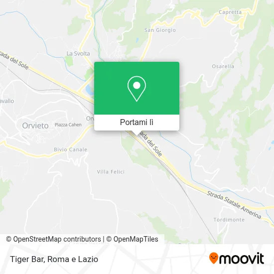 Mappa Tiger Bar