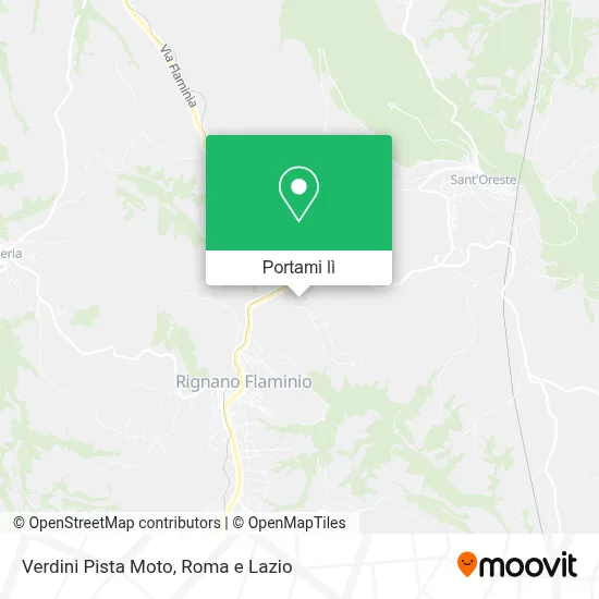 Mappa Verdini Pista Moto