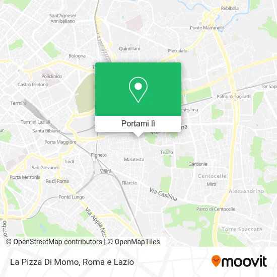 Mappa La Pizza Di Momo
