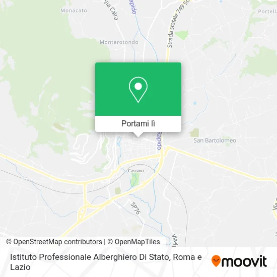 Mappa Istituto Professionale Alberghiero Di Stato