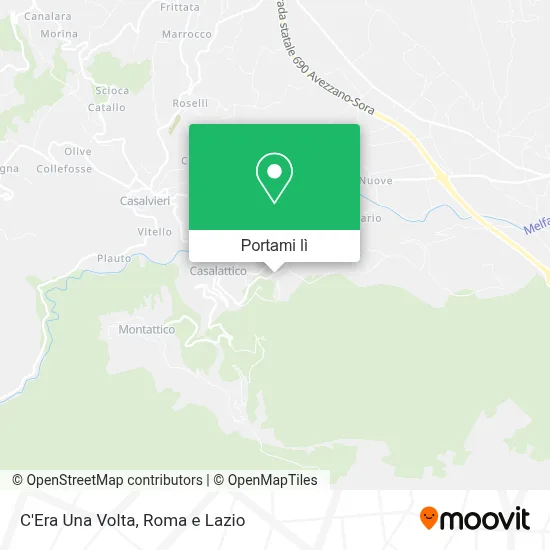Mappa C'Era Una Volta