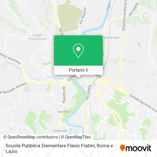 Mappa Scuola Pubblica Elementare Flavio Fratini