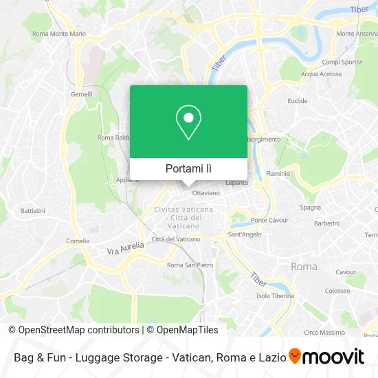 Mappa Bag & Fun - Luggage Storage - Vatican