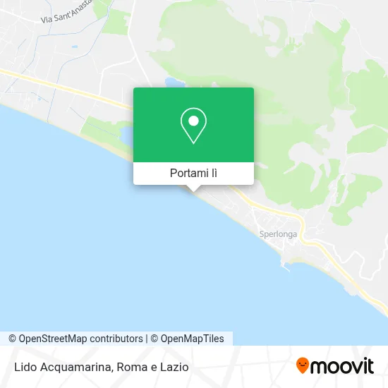 Mappa Lido Acquamarina