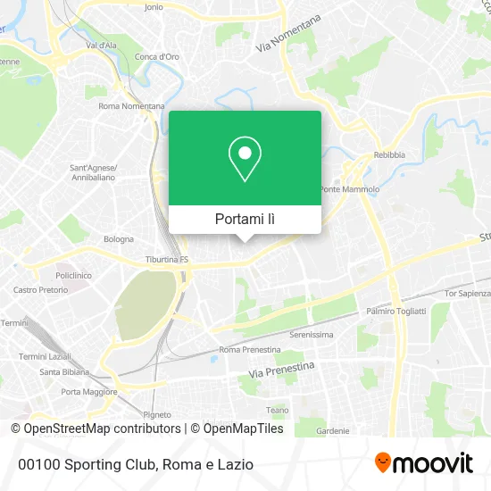 Mappa 00100 Sporting Club