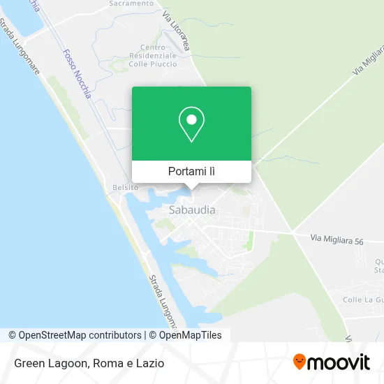 Mappa Green Lagoon