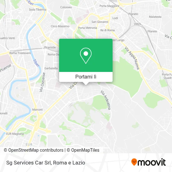 Mappa Sg Services Car Srl