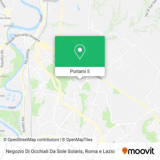 Mappa Negozio Di Occhiali Da Sole Solaris