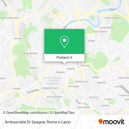 Mappa Ambasciata Di Spagna