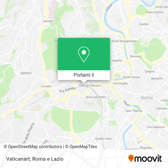 Mappa Vaticanart