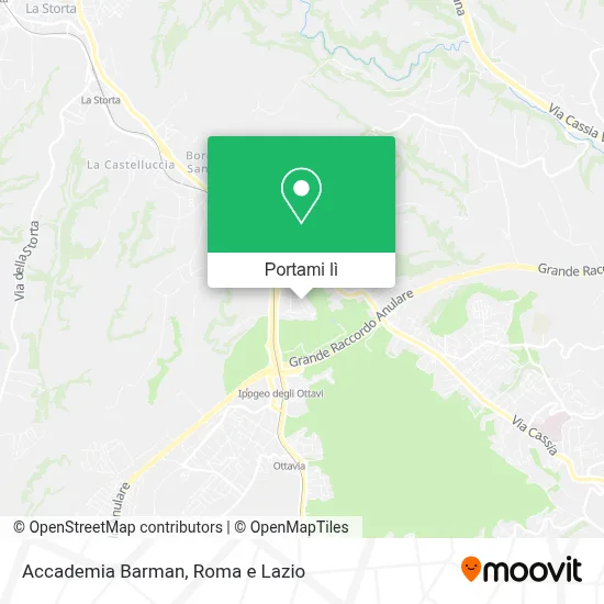 Mappa Accademia Barman