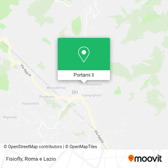 Mappa Fisiofly