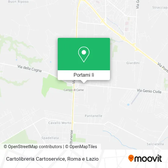 Mappa Cartolibreria Cartoservice