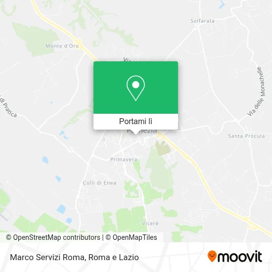 Mappa Marco Servizi Roma