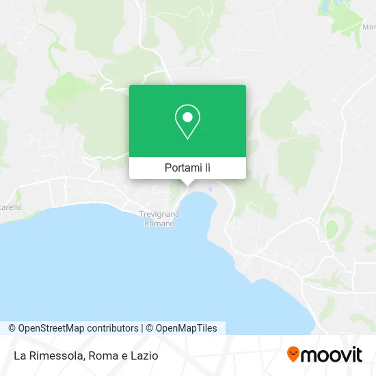 Mappa La Rimessola