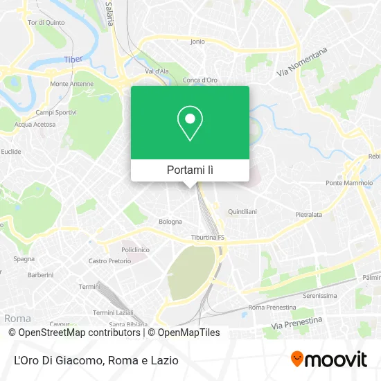 Mappa L'Oro Di Giacomo