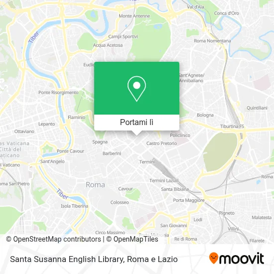 Mappa Santa Susanna English Library