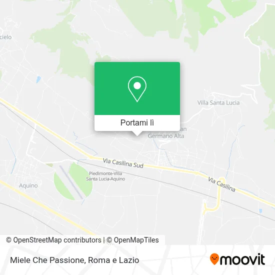 Mappa Miele Che Passione