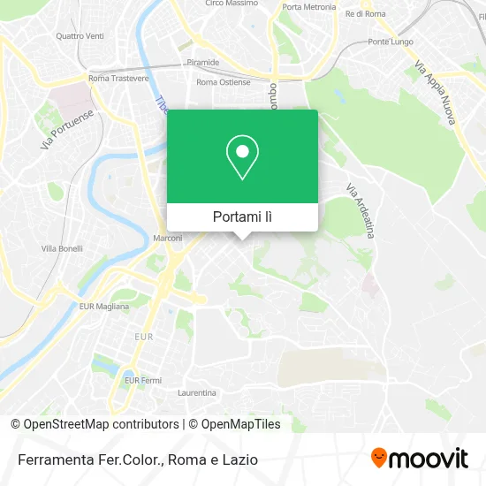 Mappa Ferramenta Fer.Color.