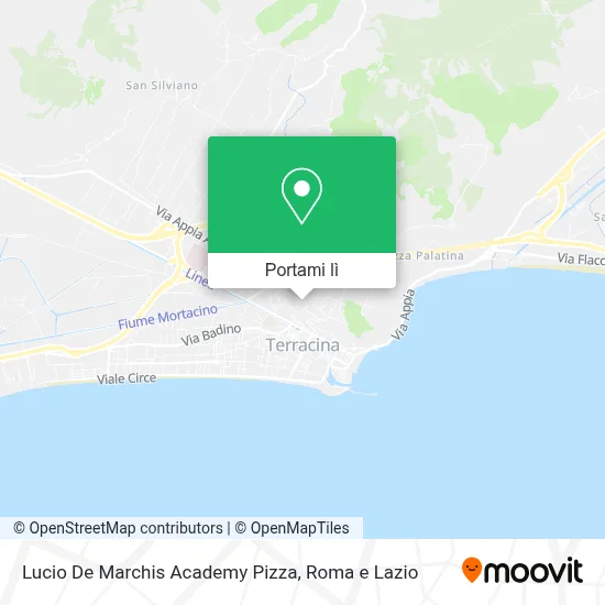 Mappa Lucio De Marchis Academy Pizza