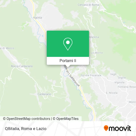 Mappa Q8italia