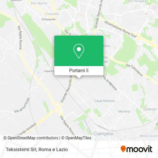 Mappa Teksistemi Srl