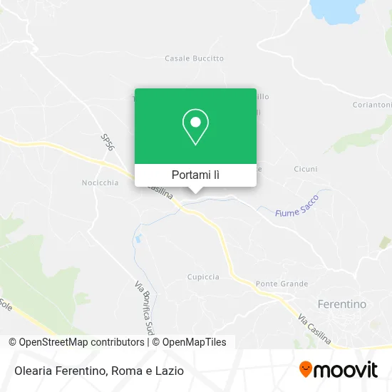 Mappa Olearia Ferentino
