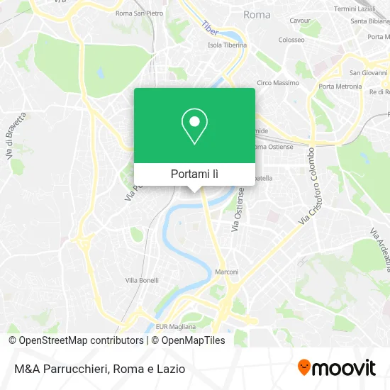 Mappa M&A Parrucchieri