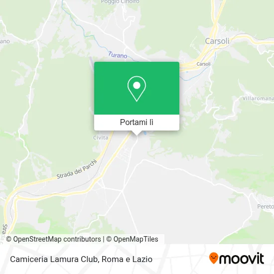 Mappa Camiceria Lamura Club