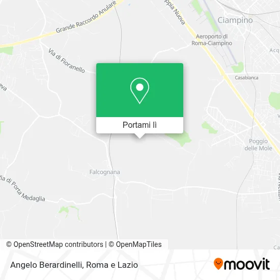 Mappa Angelo Berardinelli