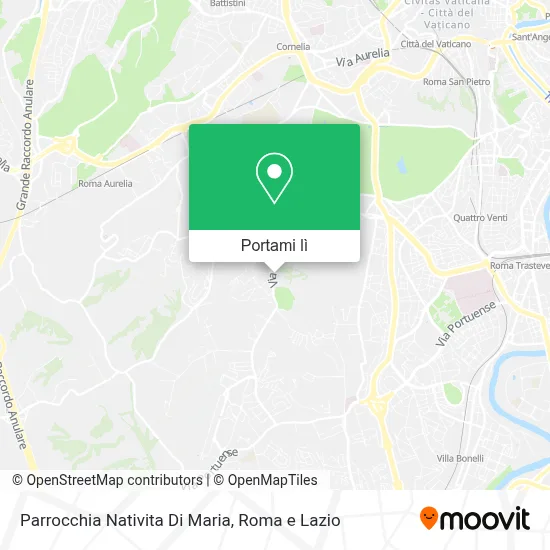 Mappa Parrocchia Nativita Di Maria