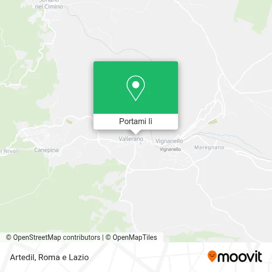 Mappa Artedil