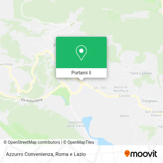 Mappa Azzurro Convenienza