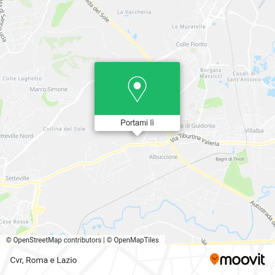 Mappa Cvr